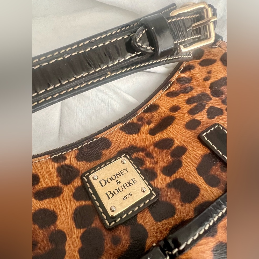 👑✅PRICE FIRM✅ Dooney & Bourke Leopard Shoulder Bag - Picture 3 of 17